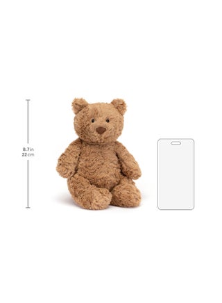 Bartholomew Bear - medium Plush – Soft Stuffed Toy with Cordy Legs, Cute Valentine’s Gift for Kids & Adults, Collectible Jellycat,  22cm - view 4